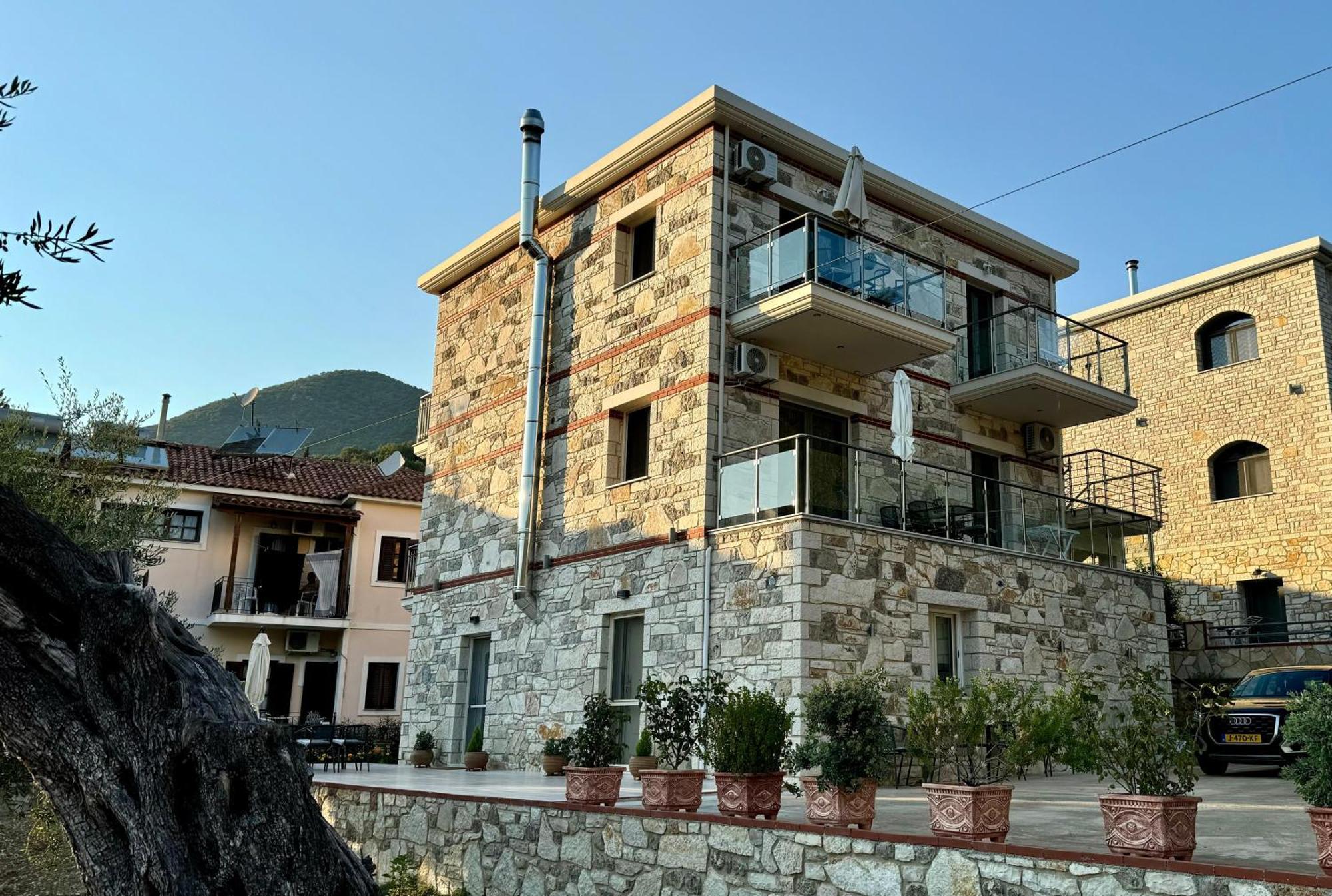 Tresor Apartments Parga Bagian luar foto