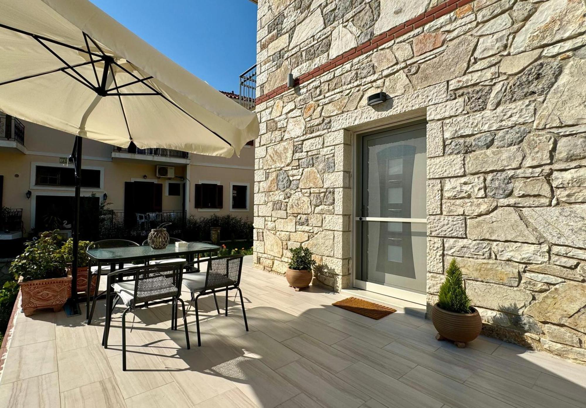 Tresor Apartments Parga Bagian luar foto